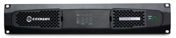 DCI 4|600DA - 4 CHANNEL POWER AMPLIFIER 600W @ 4OHM,70V 100V, WITH DANTE AES67 NETWORKED AUDIO